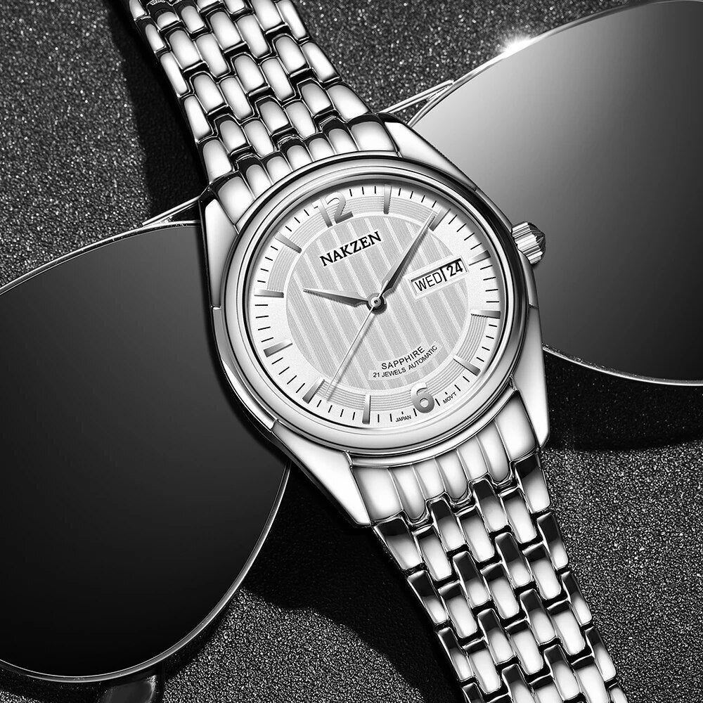 Nakzen Day-Date Automatic | Montriel Watches
