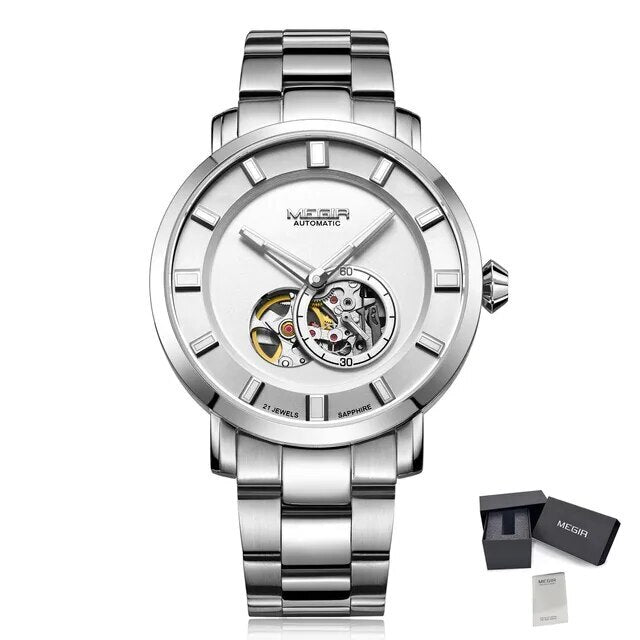 Megir Skeleton Automatic | Montriel Watches