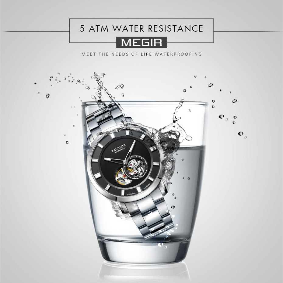 Megir Skeleton Automatic | Montriel Watches