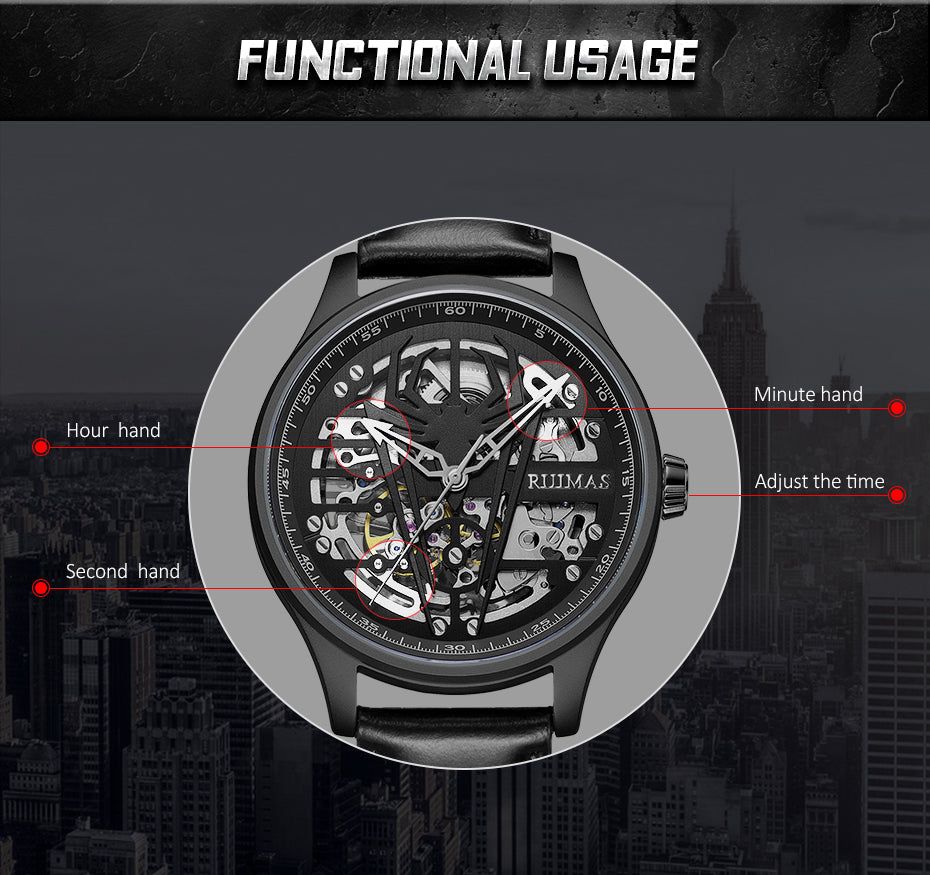 Ruimas Seagull Skeleton Automatic | Montriel Watches